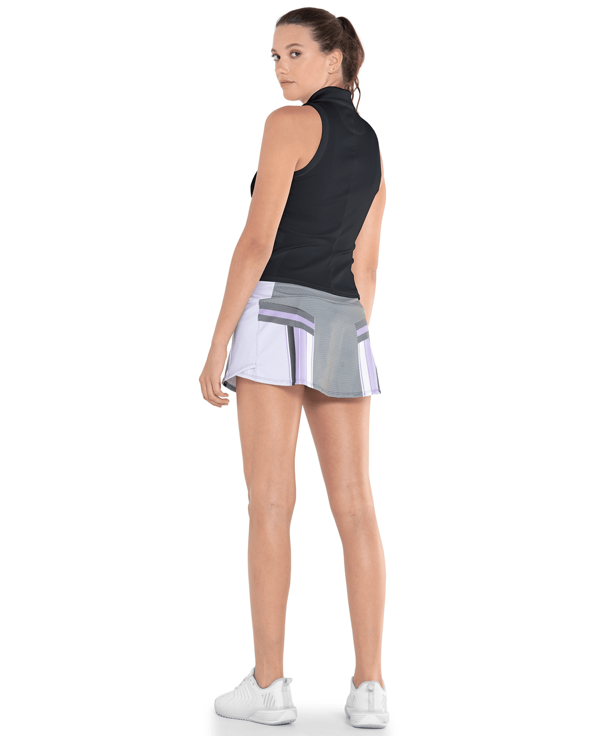 SLEEVELESS RIB POLO | K-Swiss