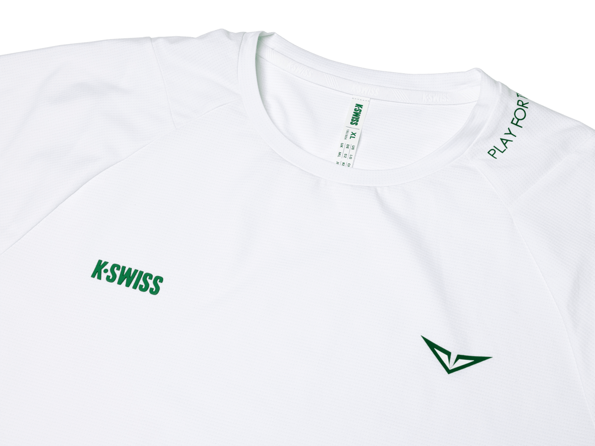 RUBLEV WHT SHIRT | K-Swiss