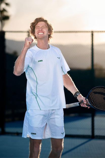 RUBLEV WHT SHIRT | K-Swiss