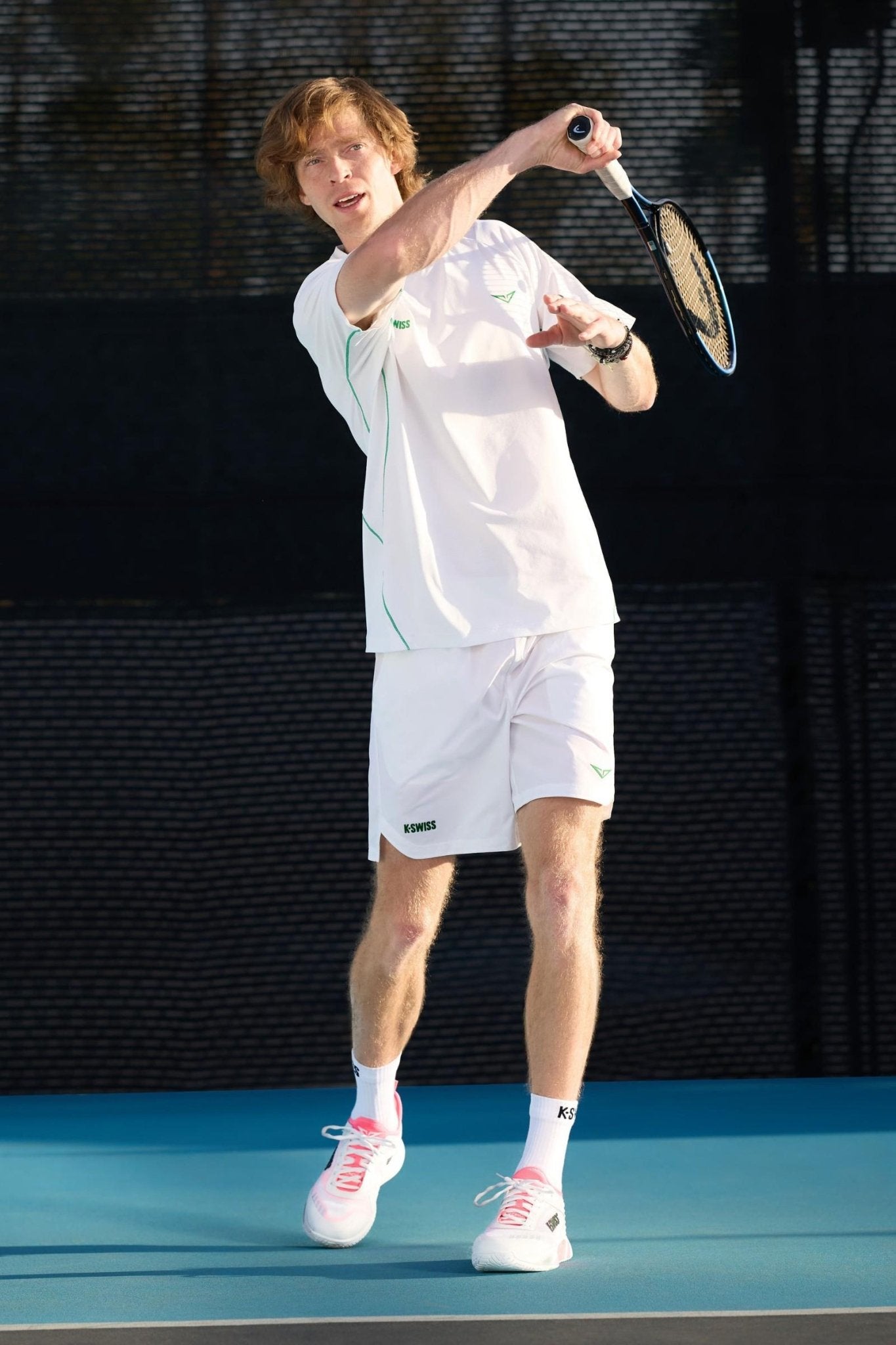 RUBLEV WHT SHORTS | K-Swiss