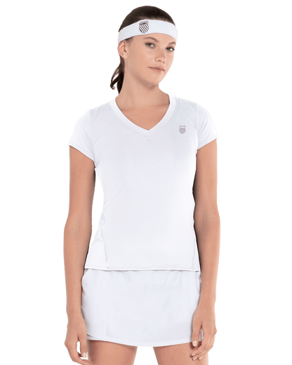 EXCEL V-NECK S/S | K-Swiss