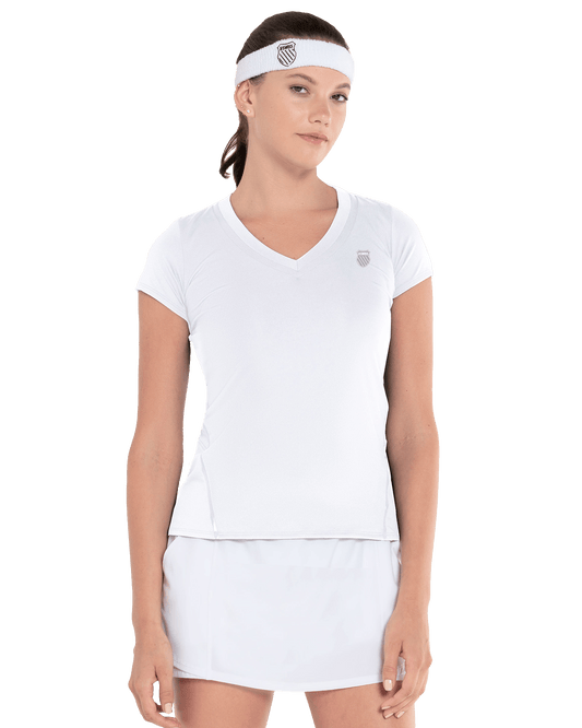 EXCEL V-NECK S/S | K-Swiss