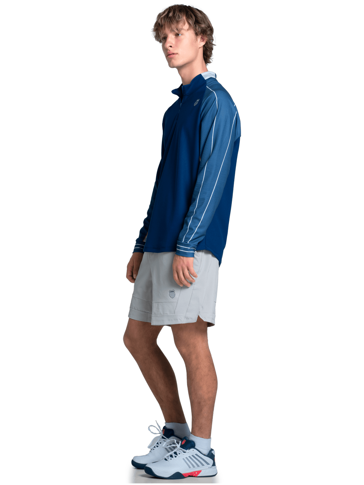 NOR CAL 1/4 ZIP L/S | K-Swiss