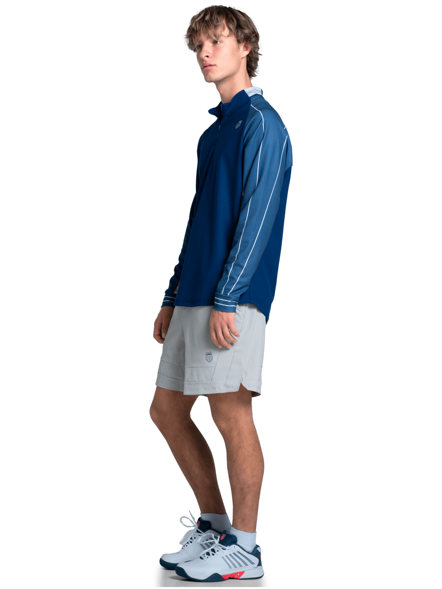 NOR CAL 1/4 ZIP L/S | K-Swiss