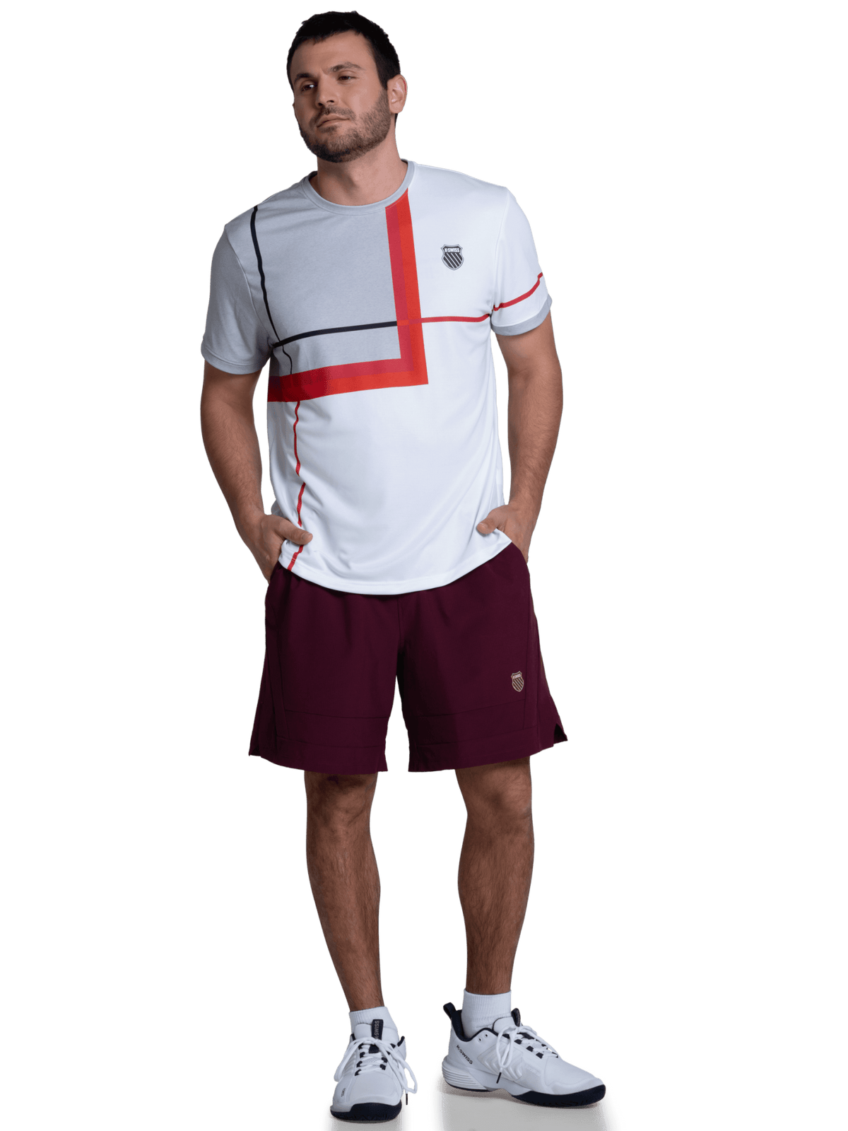 BORDERLINE S/S T-SHIRT | K-Swiss